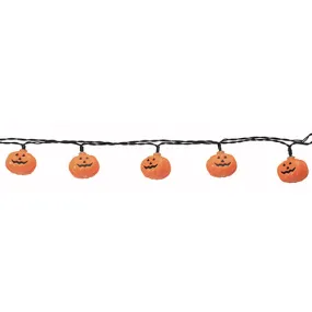 10Pcs LED Pumpkin Light Battery Operated