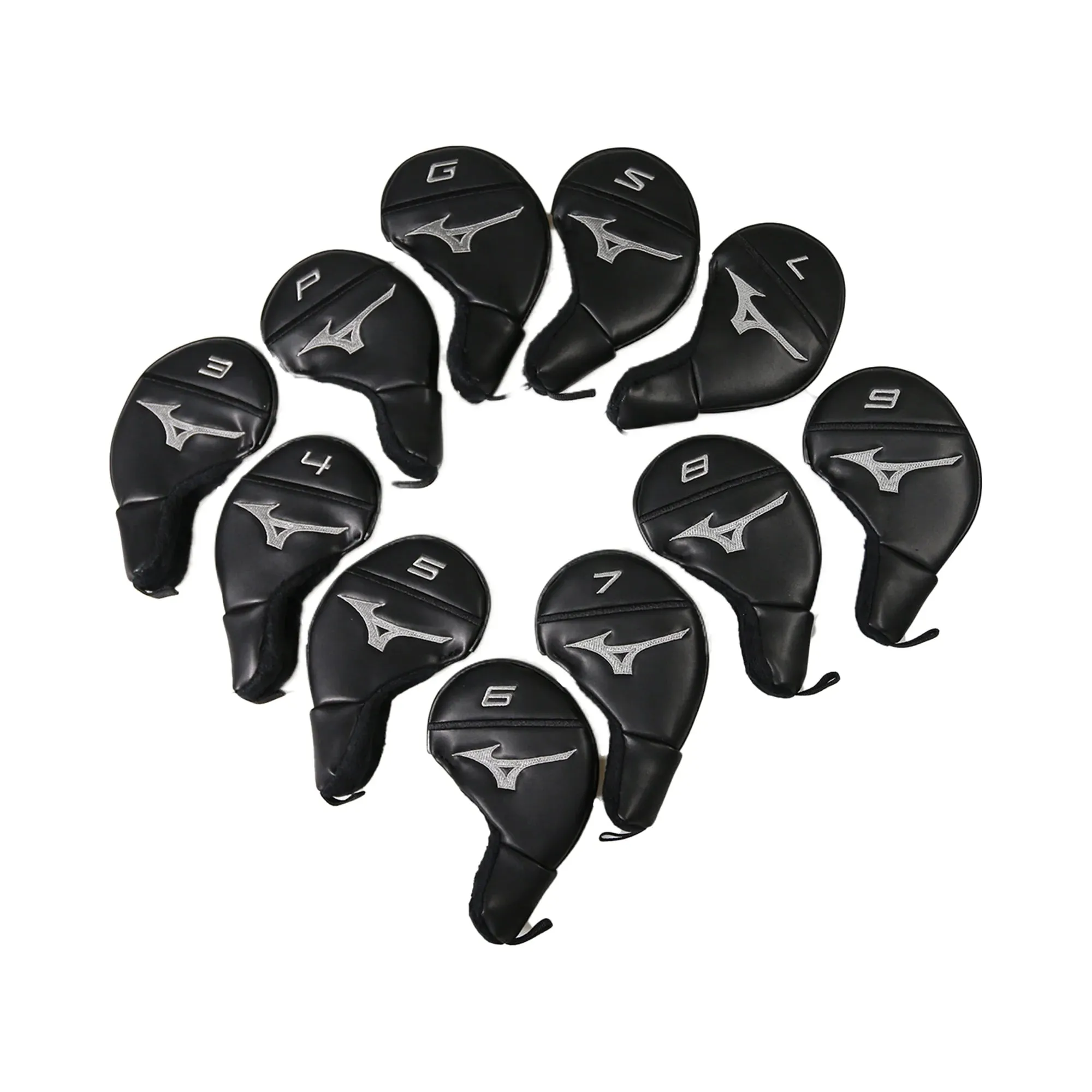 2025 Mizuno Tour Iron Headcovers - Black