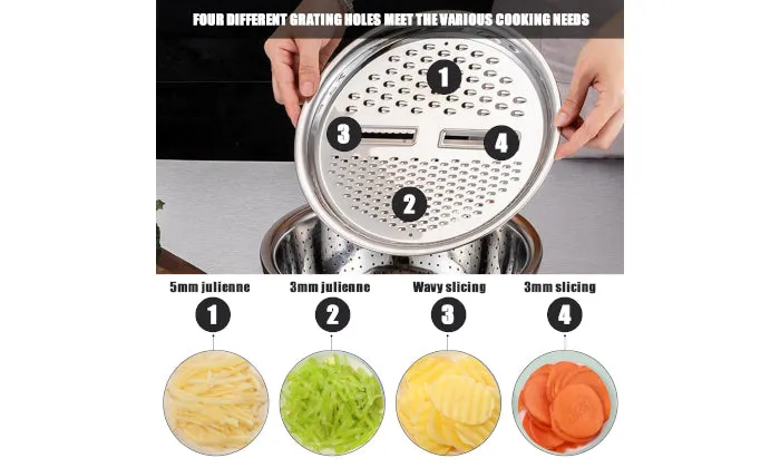 3 in 1 Kitchen Basin Grater