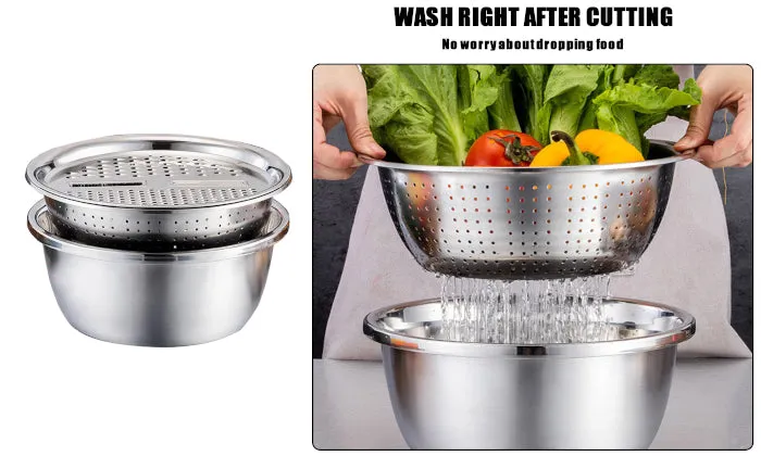 3 in 1 Kitchen Basin Grater