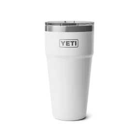 30 oz. / 887ml Stackable Cup w/ MagSlider Lid - White