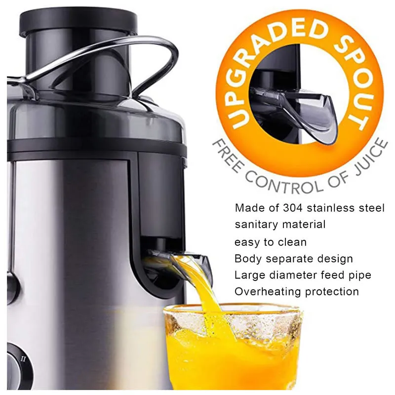 350W 2 Speed Rotary Control Juicer Machine -Sjm40