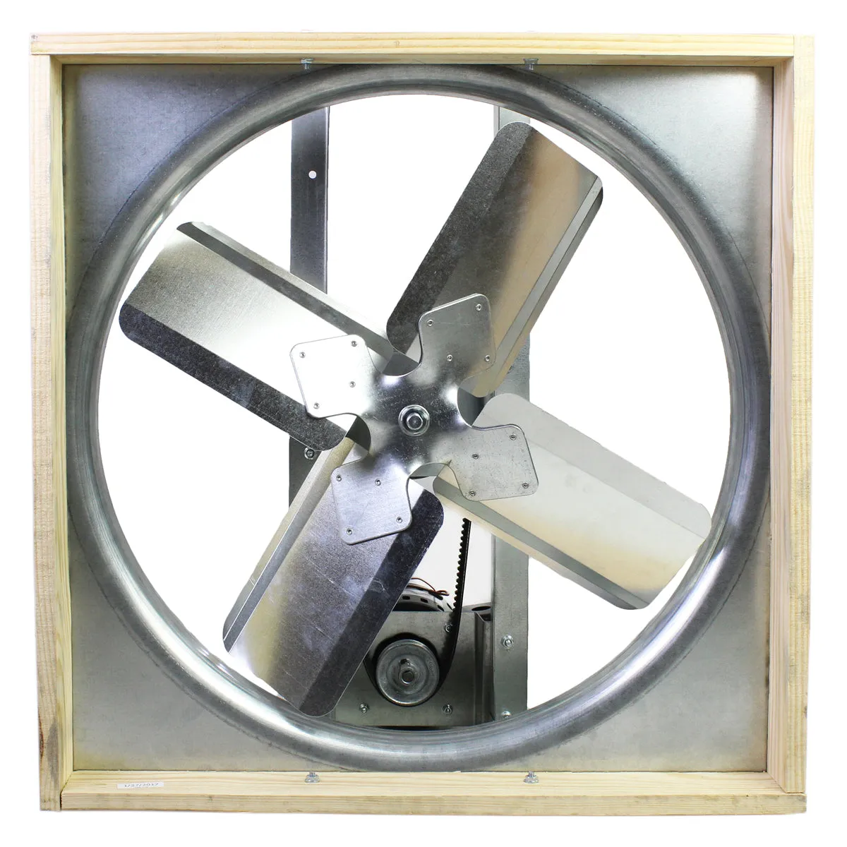 36 In. 2-Speed Belt Drive Whole House Fan with Shutter