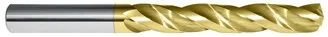 453-102344B: 0.2344 (15/64), Jobber Length Carbide Twist Drill- 150 deg, TiN, USA