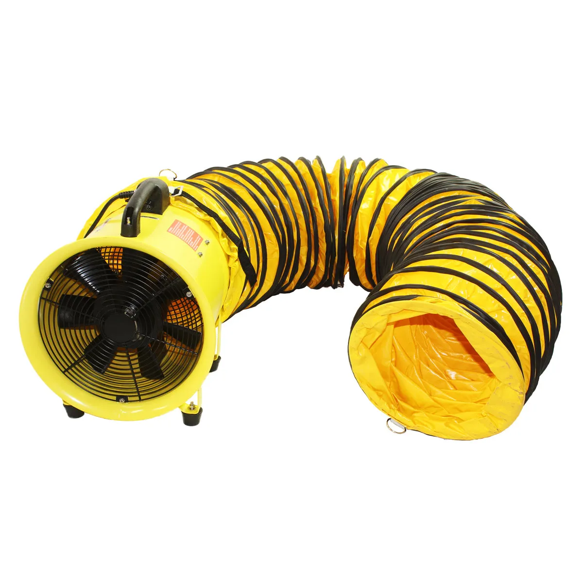 8 In. Axial Confined Space Ventilator with Polyvinyl Hose