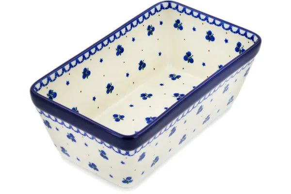 8" Loaf Pan 8" - Blueberry Stars