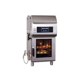 Alto-Sham CT Express Electric Boiler Free Combi Oven with Ventless Hood