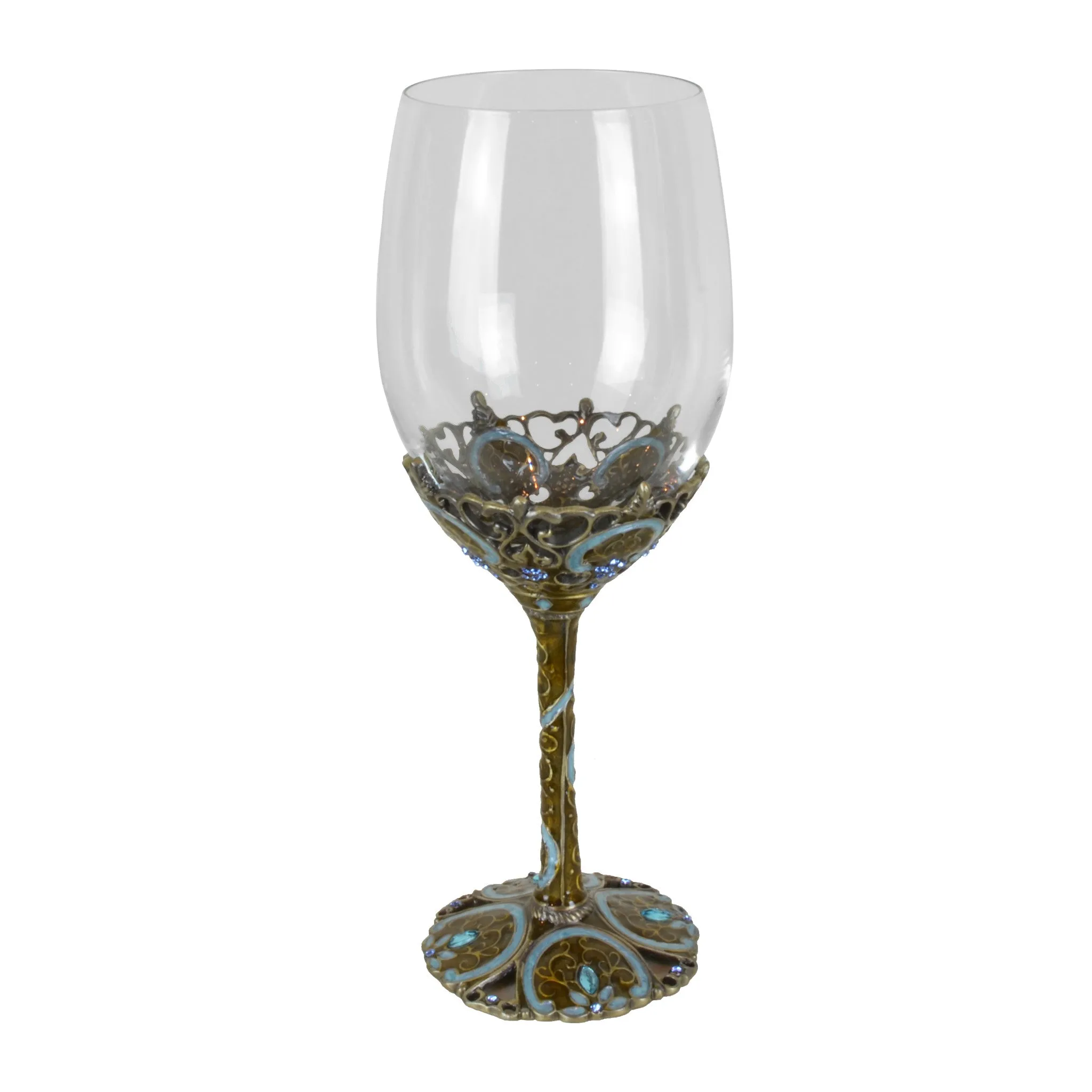 Aquamarine Wine Set