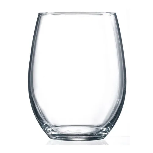 Arcoroc C8303 Stemless Wine Glass, 15 oz.