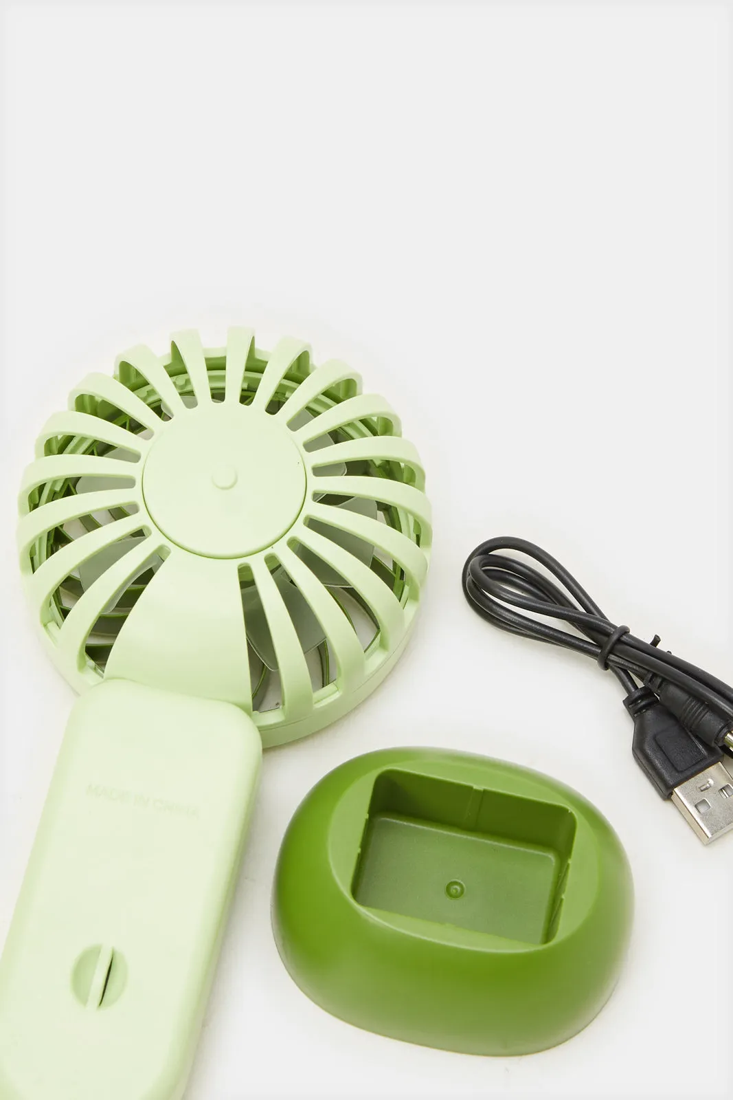 Assorted Usb Charging Cable Mini Fan