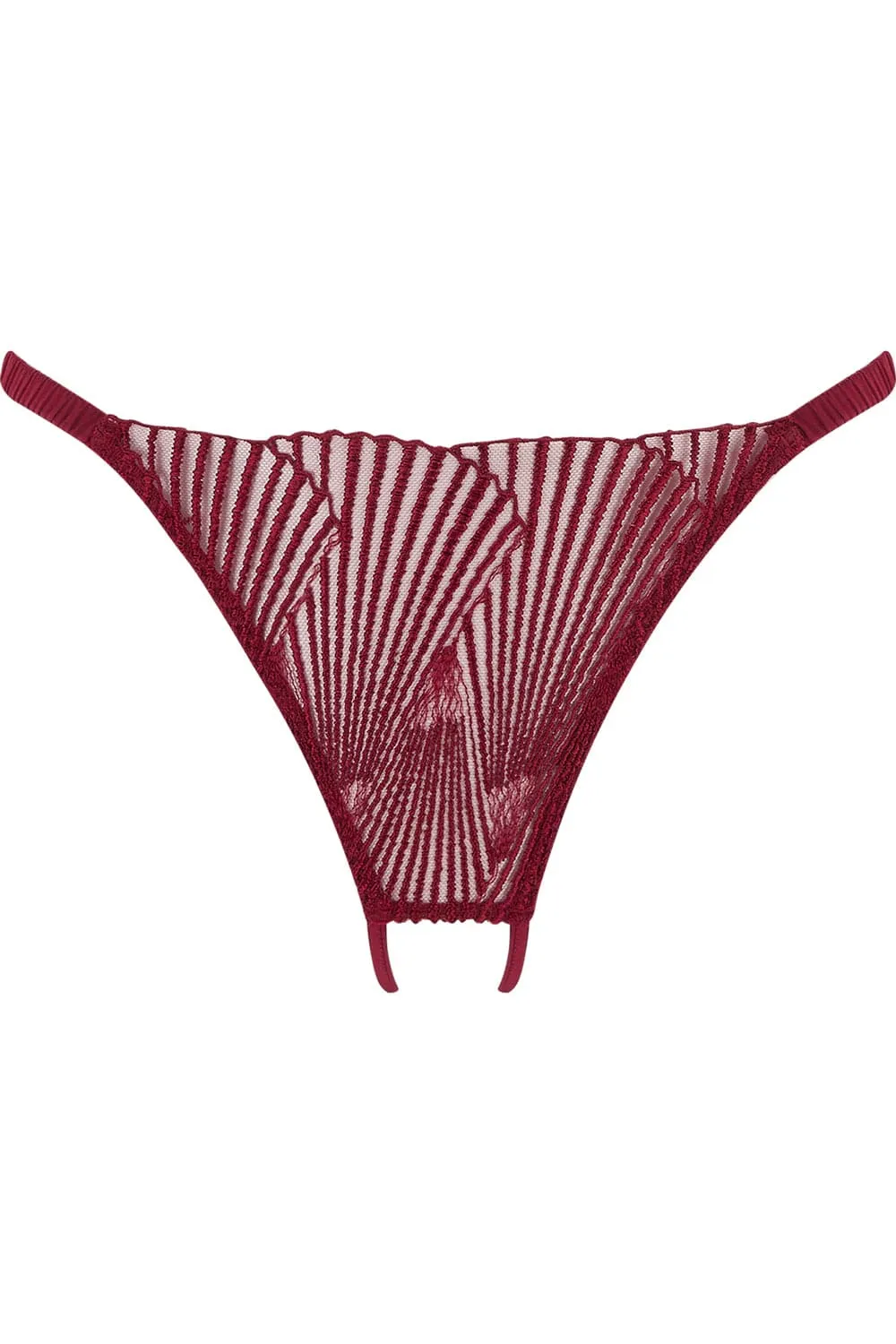 Athena Open Thong Red, Size L (UK 12-14)