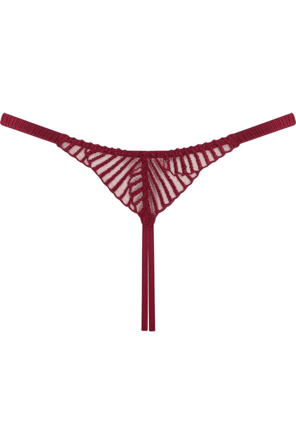 Athena Open Thong Red, Size L (UK 12-14)