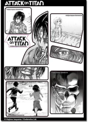 Attack on Titan - Volume #21 Manga Sticker Set