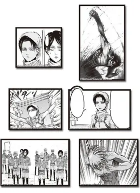 Attack On Titan - Volume #5 Manga Die-Cut Sticker Set