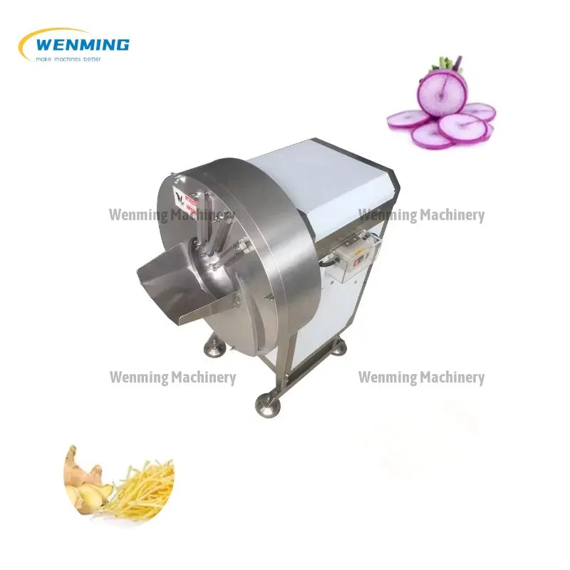 Automated Stainless Steel Ginger Cutter Shredding Ginger Cutter Machine