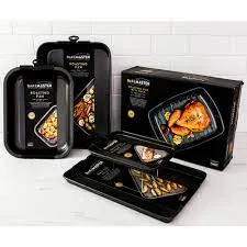 Bakemaster Large Deep Roasting Pan 39x28x7cm