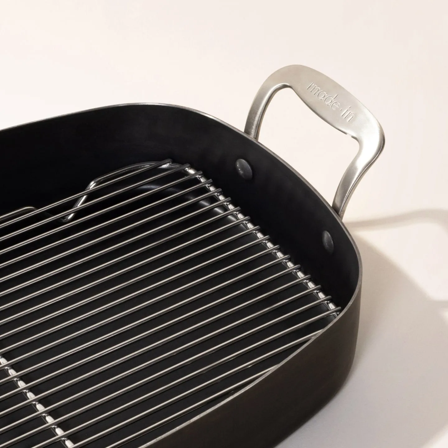 Blue Carbon Steel Roasting Pan