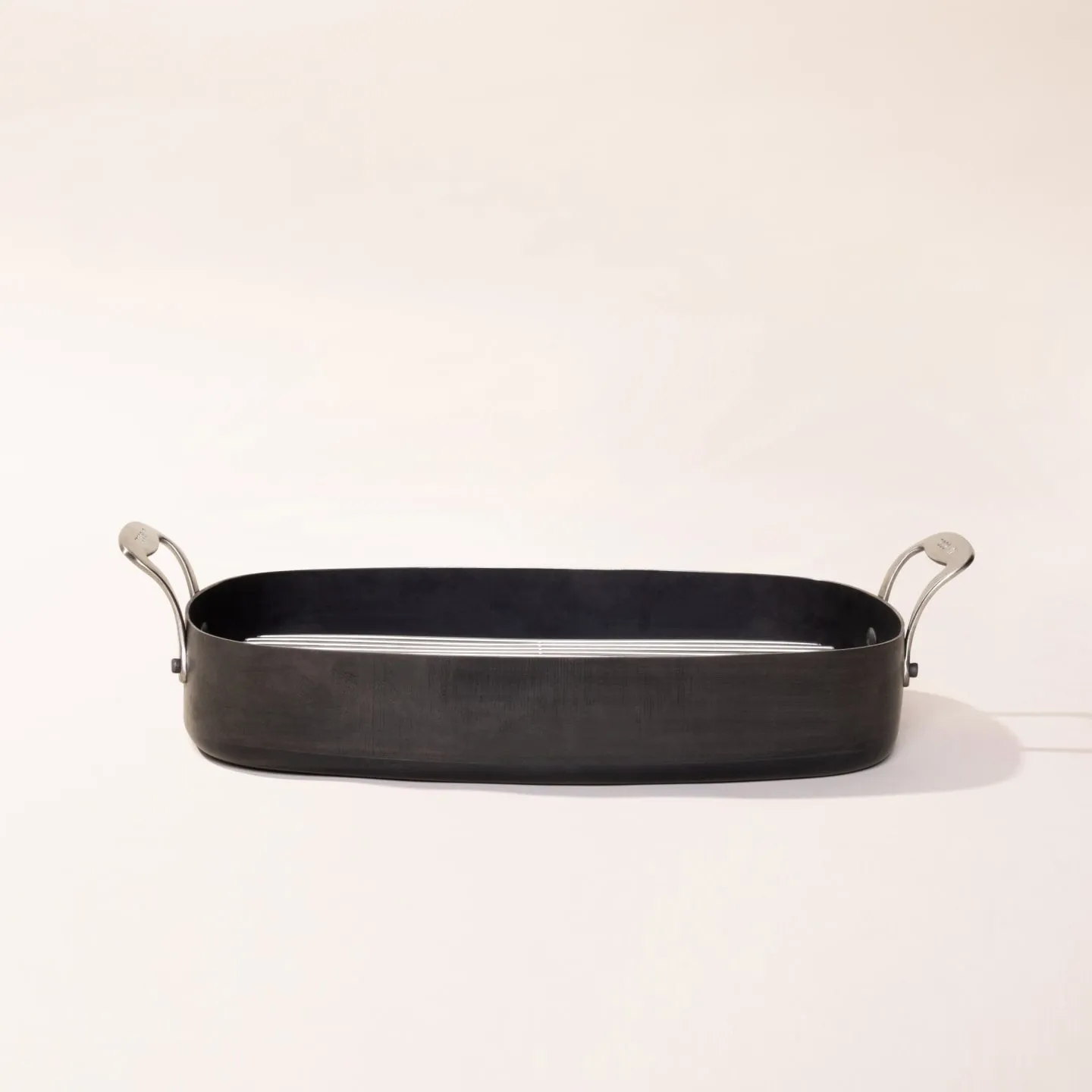 Blue Carbon Steel Roasting Pan