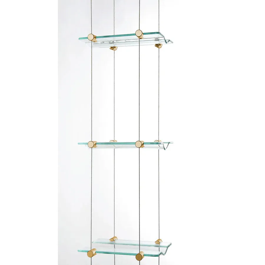 Blue Grouse 12 Bottle Float Cable Wine Racking Display Kit