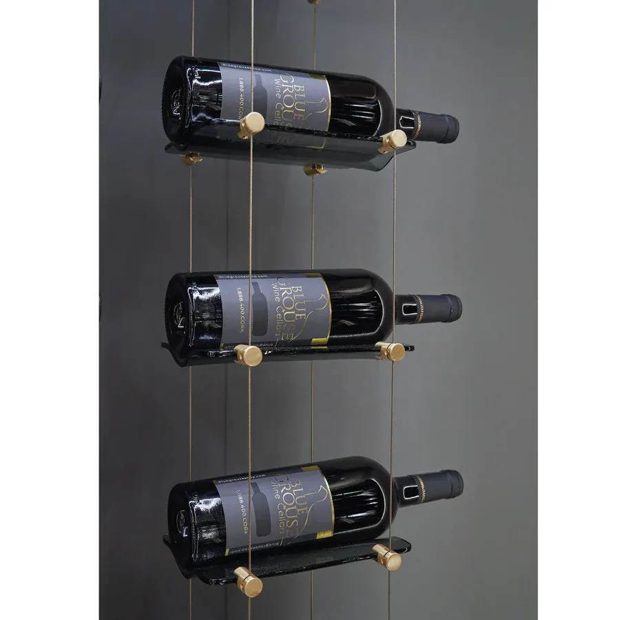 Blue Grouse 12 Bottle Float Cable Wine Racking Display Kit