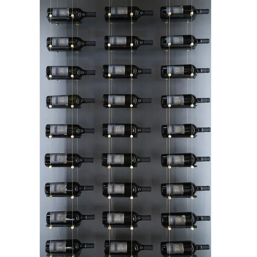 Blue Grouse 12 Bottle Float Cable Wine Racking Display Kit