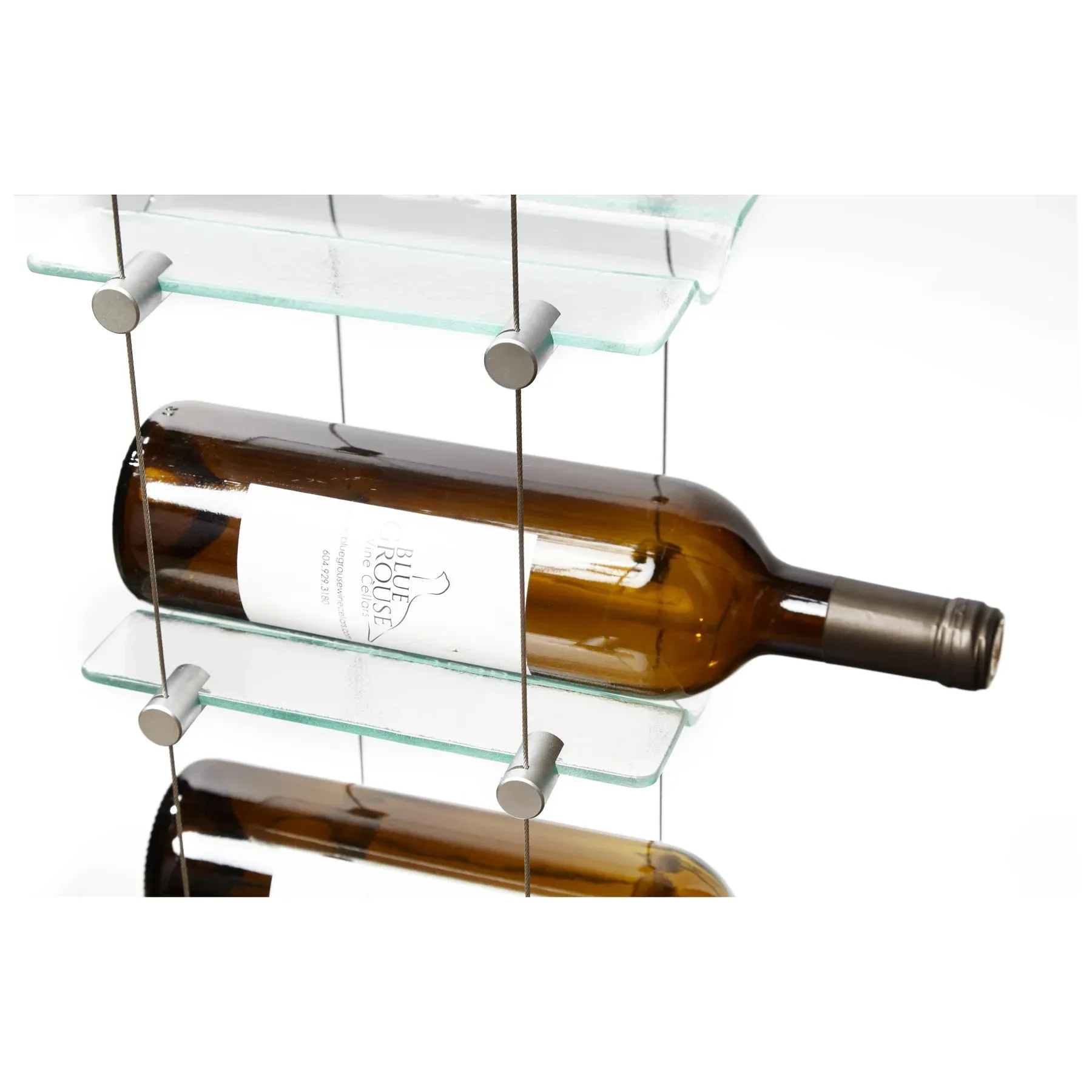 Blue Grouse 12 Bottle Float Cable Wine Racking Display Kit