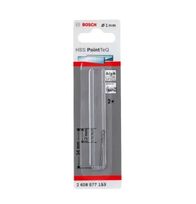 Bosch | Drill Bit HSS PointTeQ 1,0mm 2Pc