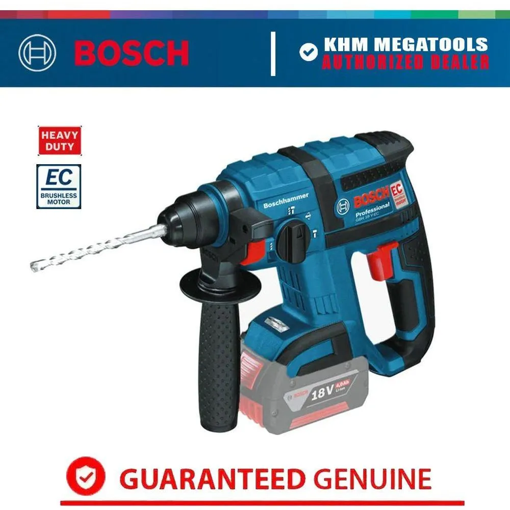 Bosch GBH 18 V EC Cordless Rotary Hammer 18V (Bare Tool)