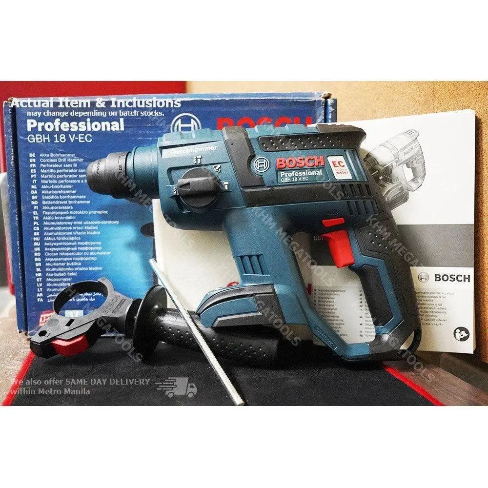 Bosch GBH 18 V EC Cordless Rotary Hammer 18V (Bare Tool)