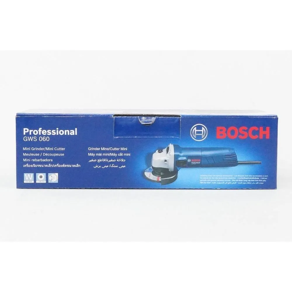 Bosch GWS 060 Angle Grinder 4"  670W [Contractor's Choice]