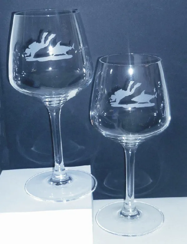 Boxer Wine Glasses