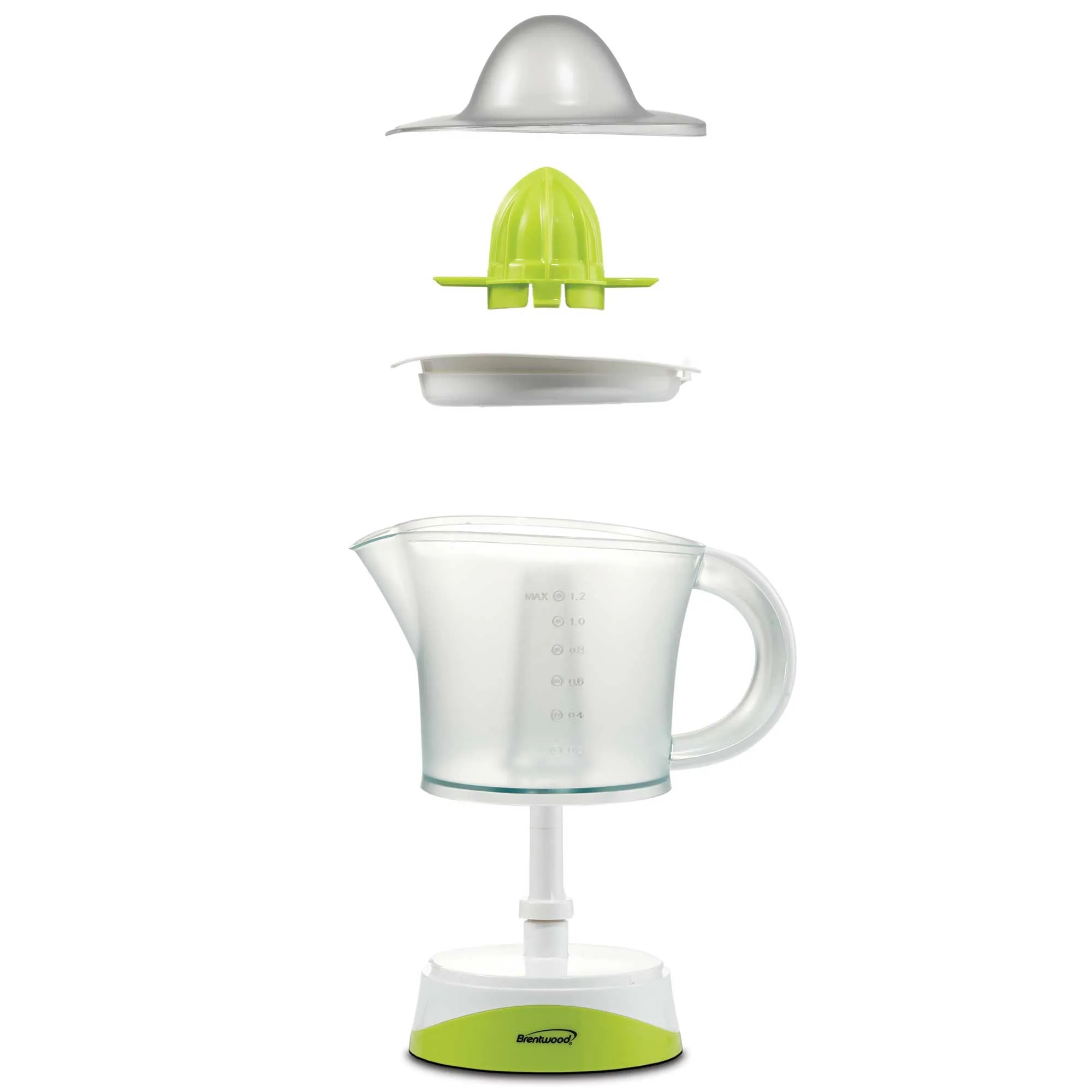 Brentwood J-17 40oz Electric Citrus Juicer, White