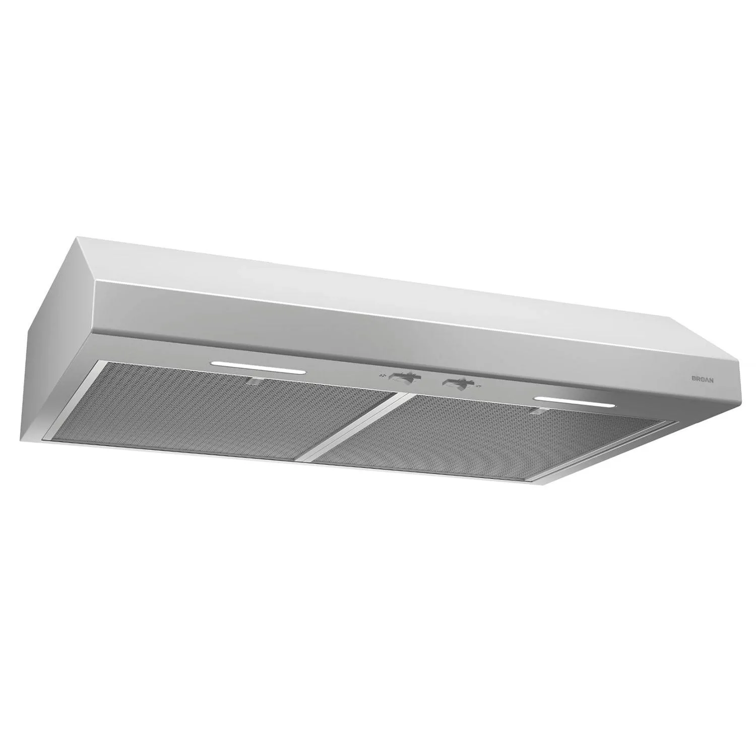 Broan Nutone BCSEK130WW BCSEK1-Series Glacier 30" Convertible Under-Cabinet Range Hood, 250 CFM, White