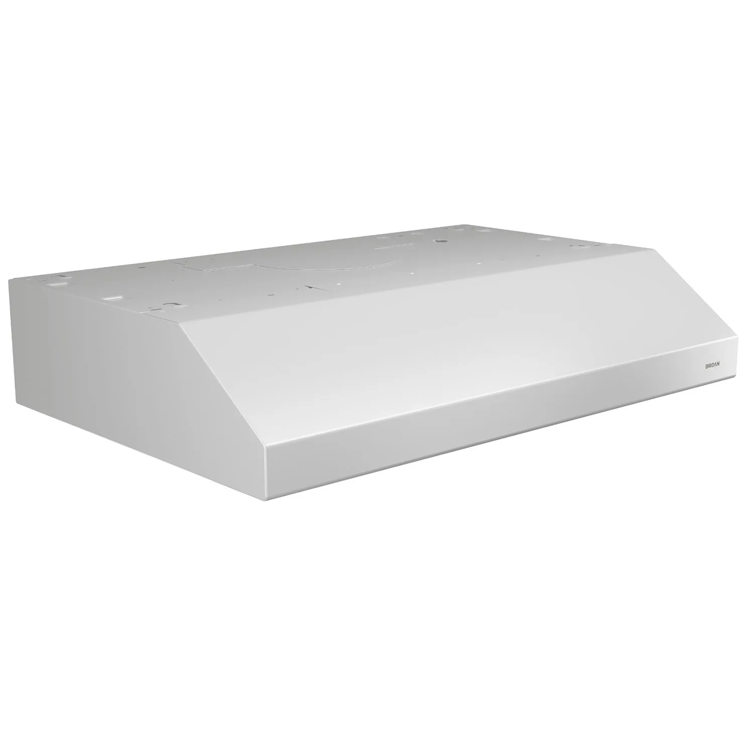 Broan Nutone BCSEK130WW BCSEK1-Series Glacier 30" Convertible Under-Cabinet Range Hood, 250 CFM, White