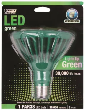 Bulb Led Green Par38 38deg 16w