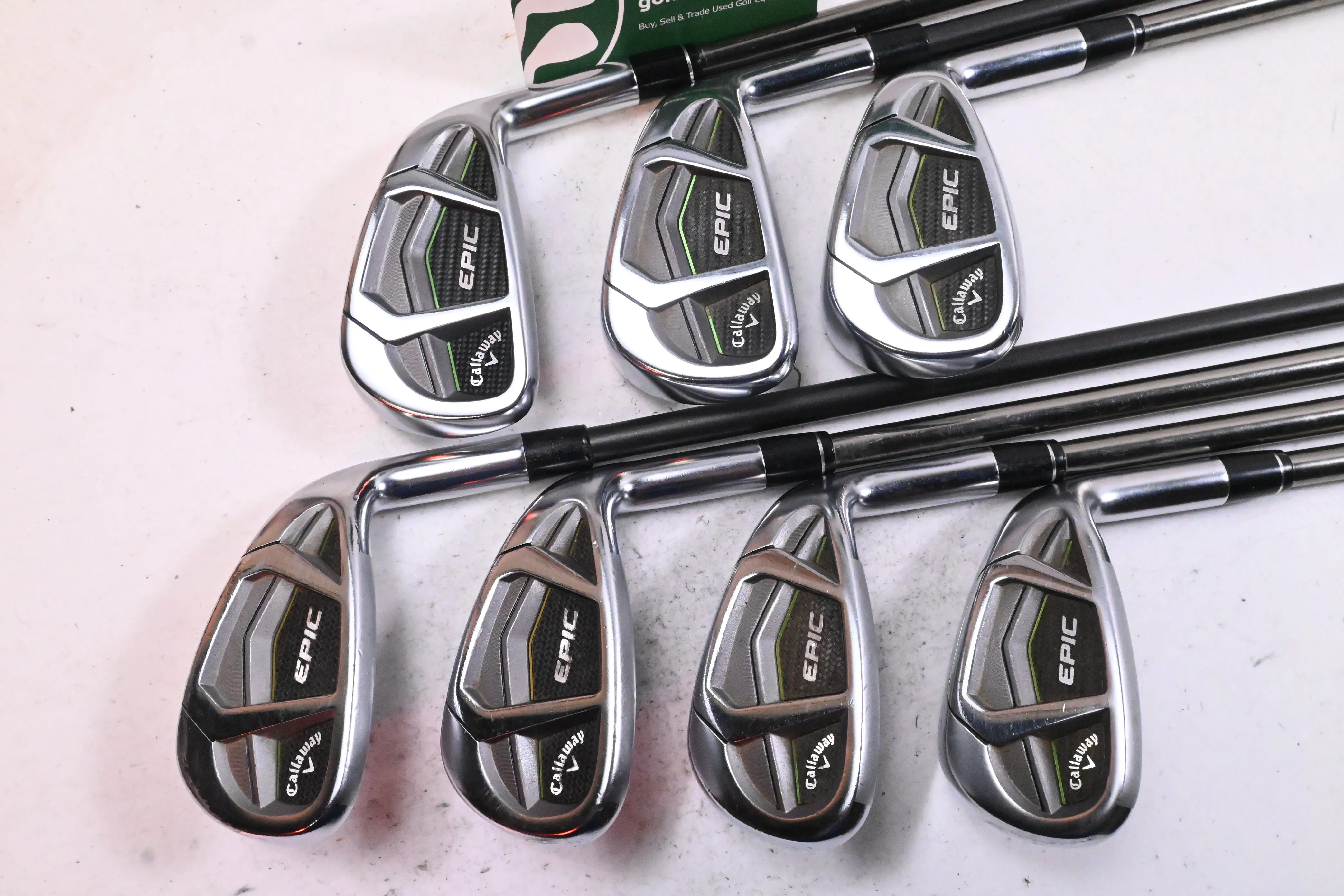 Callaway Epic Irons / 6-PW AW SW / Red / Senior Flex UST Recoil ES 760 Shafts