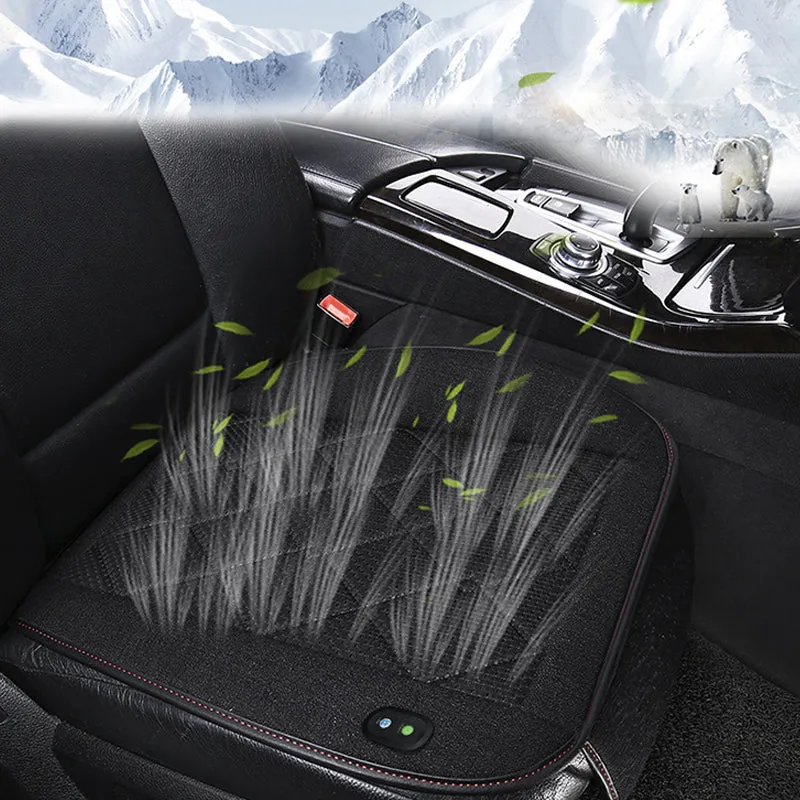 Car Seat Cover Cooling Pad Electric Air Ventilator Seat Cushion