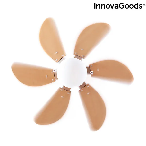 Ceiling Fan with Light InnovaGoods Ø 75 cm 55W