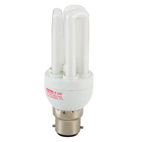 CFL 3U B22 9w Cool White