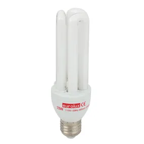 CFL 3U E27 23w Cool White 110v