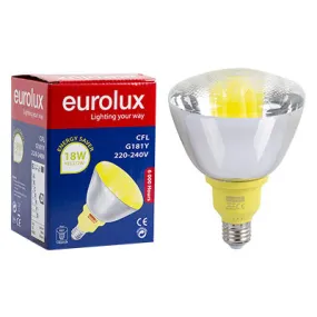 CFL PAR38 E27 18w Yellow