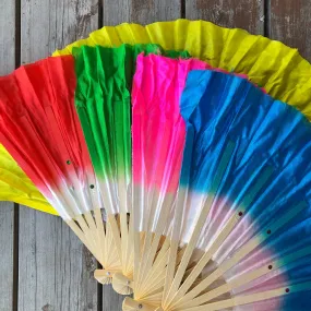 Chinese fan dance - silk hand fan