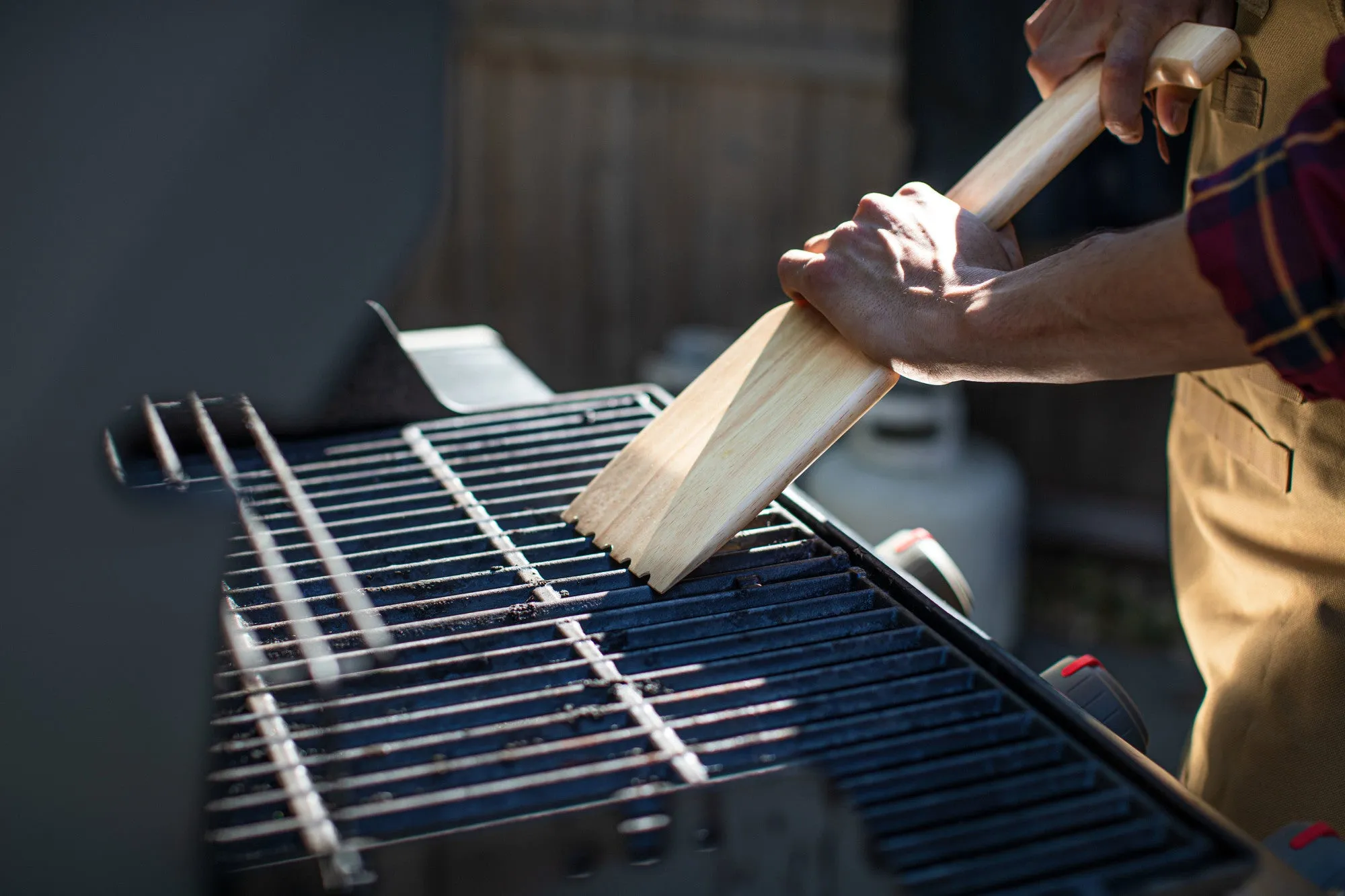 Cincinnati Bengals - Hardwood BBQ Grill Scraper with Bottle Opener