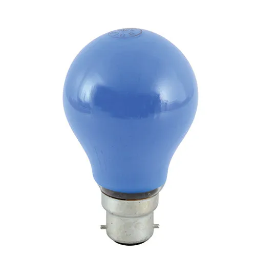 Coloured Globe B22 40w Blue