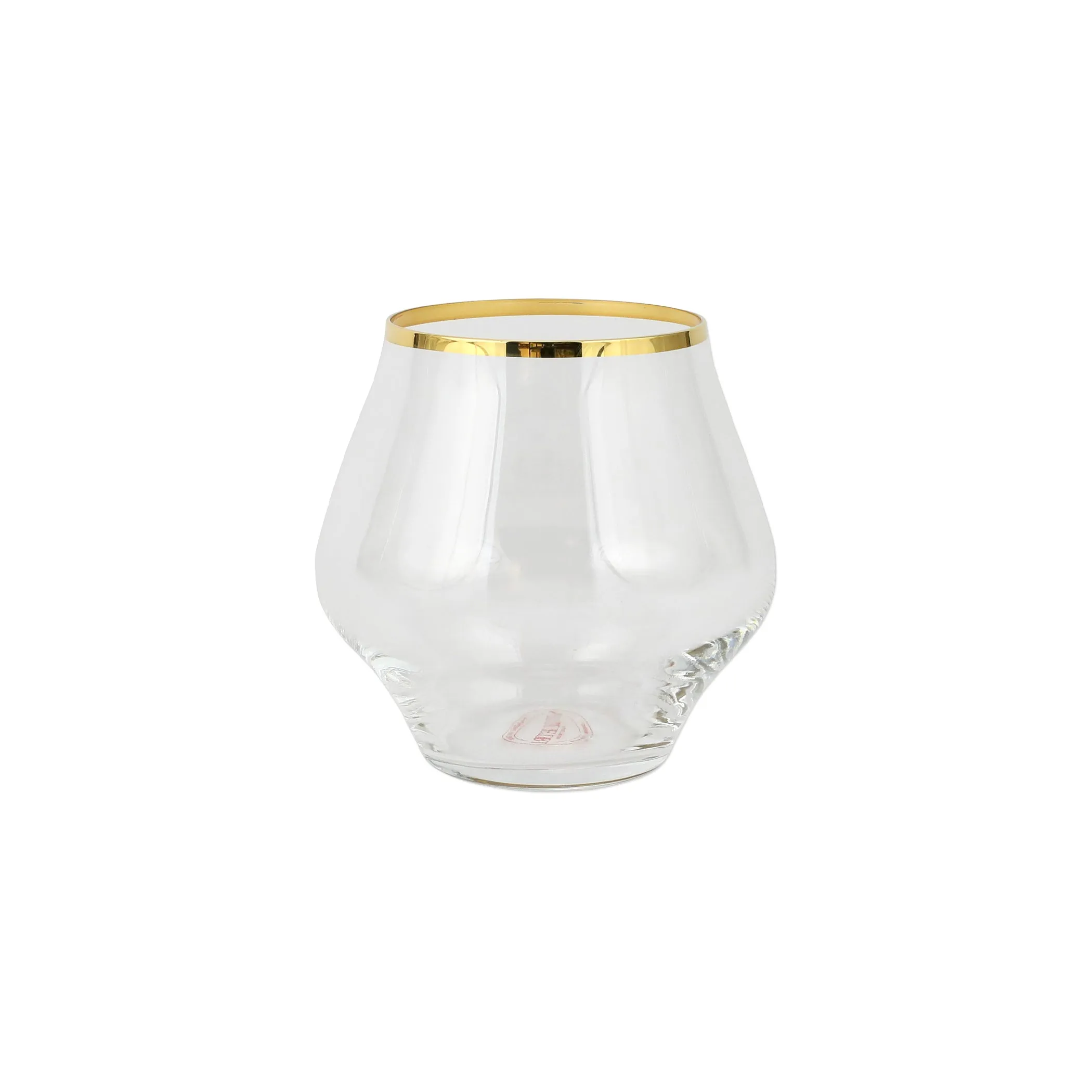 Contessa Gold Stemless Wine Glass