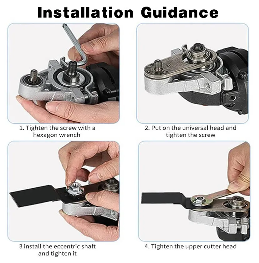 Conversion Kit for Multi-Tool Angle Grinder.