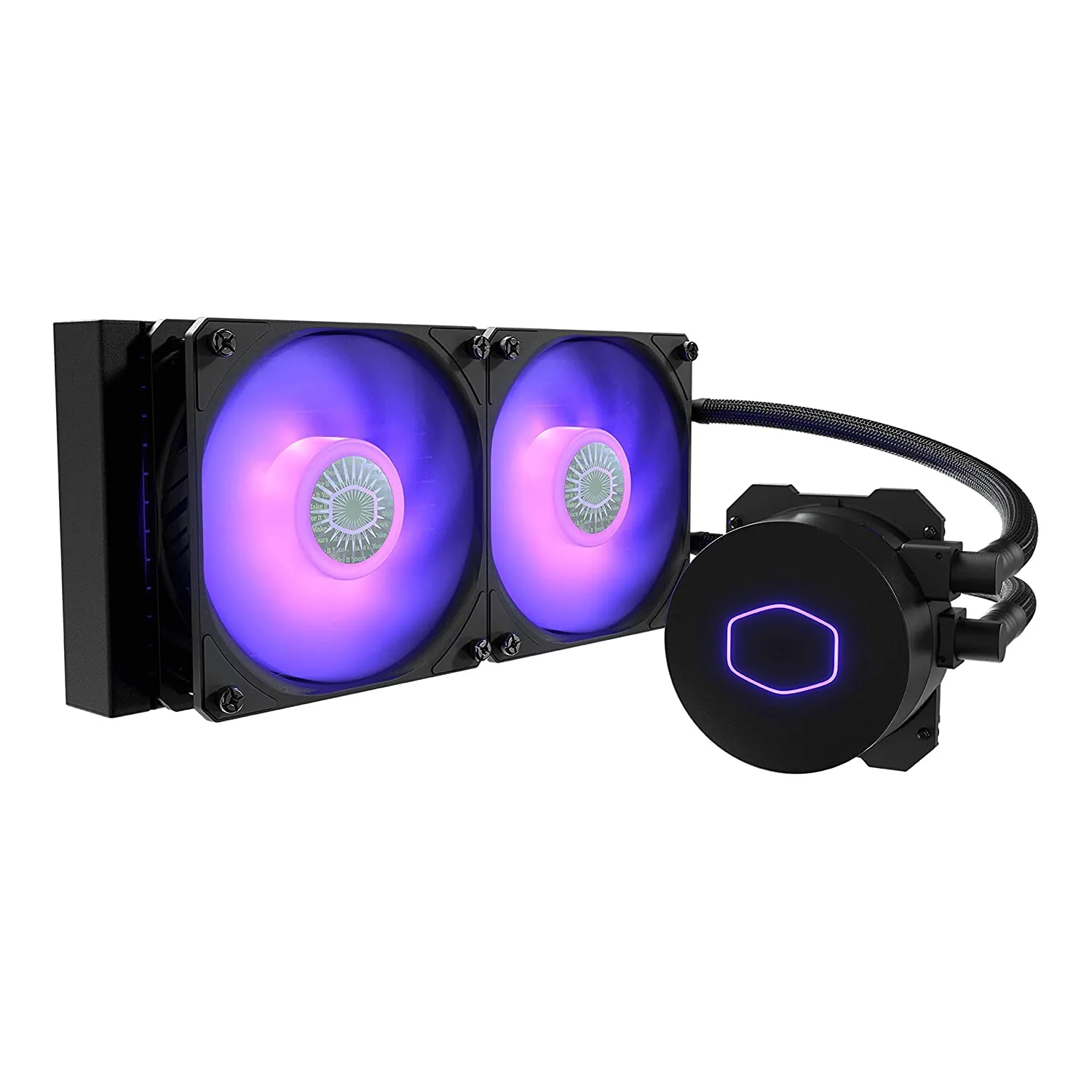 Cooler Master MasterLiquid ML240L RGB V2 CPU Liquid Cooler - Black | Support Intel & AMD CPU Socket AM5, AM4, AM3, LGA1700, 1200, 2066, 1151 | 3rd Gen