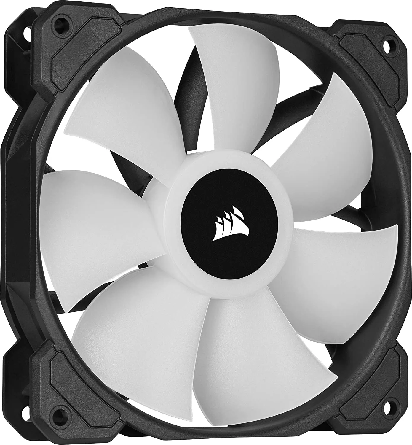 Corsair iCUE SP120 ELITE Performance 12cm PWM RGB 120mm Case Fan, 8 ARGB LEDs, Hydraulic Bearing, Single Fan Expansion Pack