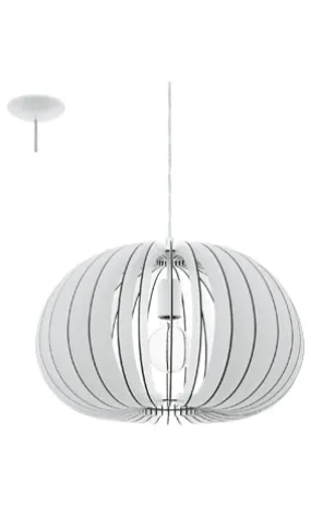 Cossano Pendant 465Mm White