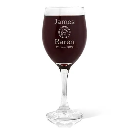 Couples Design Wine 410ml Glass